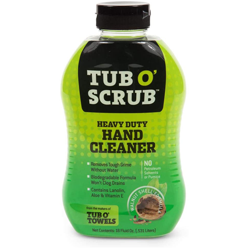 Tub O' Scrub Heavy Duty Hand Cleaner, 18 oz.