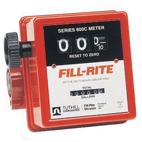 807C Fill-Rite Company Flow Meter 3/4 Inlet