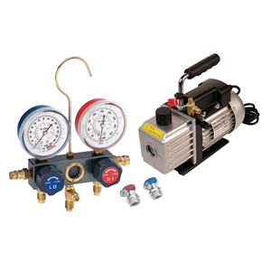 KIT6M Fjc Vacuum Pump And Gauge Set