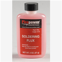 1423-1111 Firepower Soldering Flux, Liquid, 2 Oz.