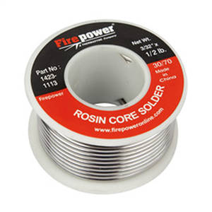 1423-1113 Firepower Solder, Rosin Flux Core, 30/70