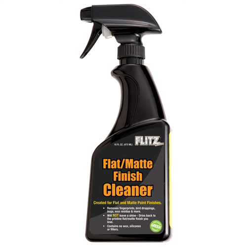 FM 11506 Flitz Flat/Matte Finish Cleaner /16 Oz Spray Bottle