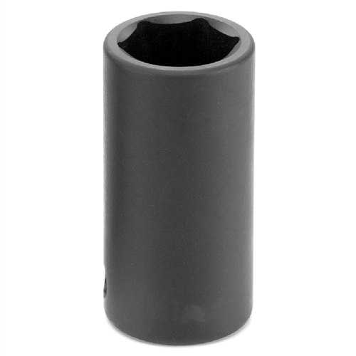 1018MSD Grey Pneumatic 3/8" Dr 18Mm Semi-Deep 6Pt Impact Socket