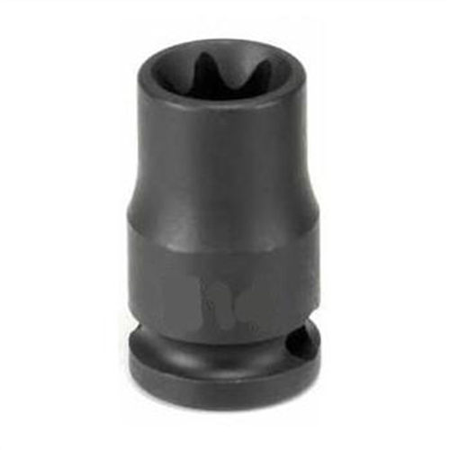 1110ET Grey Pneumatic 3/8" Drive X E10 External Torx Impact Socket