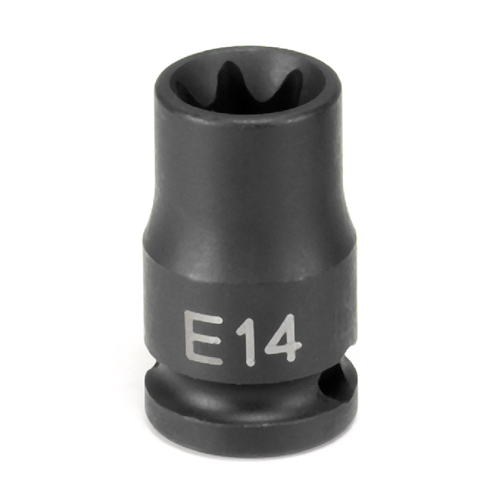 1114ET Grey Pneumatic 3/8" Drive X E14 External Torx Impact Socket