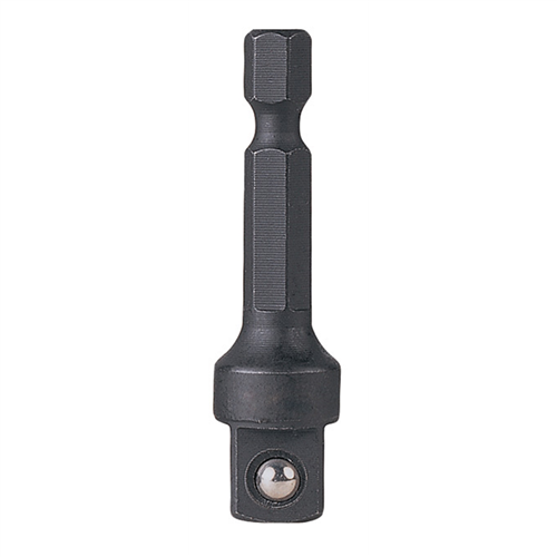 1438HA Grey Pneumatic Soc 3/8 1/4D Adpt Imp Hex Male Blk