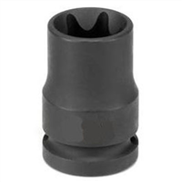 2112ET Grey Pneumatic 1/2" Drive X E12 External Torx Impact Socket