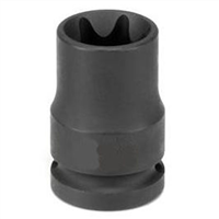 2116ET Grey Pneumatic 1/2" Drive X E16 External Torx Impact Socket