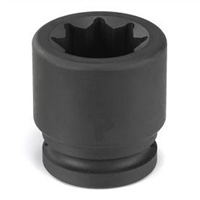 3536S Grey Pneumatic 3/4Dr 1-1/8 Impact Socket 8Pt