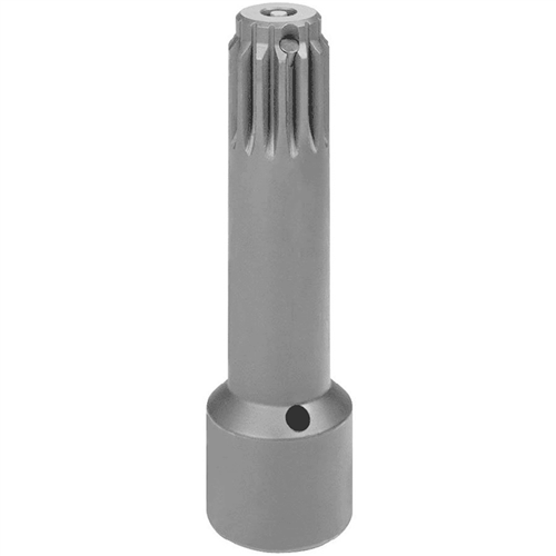 5515E Grey Pneumatic #5 Spline X 15In Extension W/ Lock Button