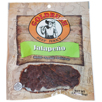 72129 Gold Rush Jerky Jalapeno 2.85 Oz. Goldrush Beef Jerky