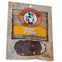 72131 Gold Rush Jerky Honey Pepper 2.85 Oz. Goldrush Beef Jerky 12-Ct Case