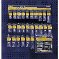 1840397 Hanson 54Pc Impact Bit Display