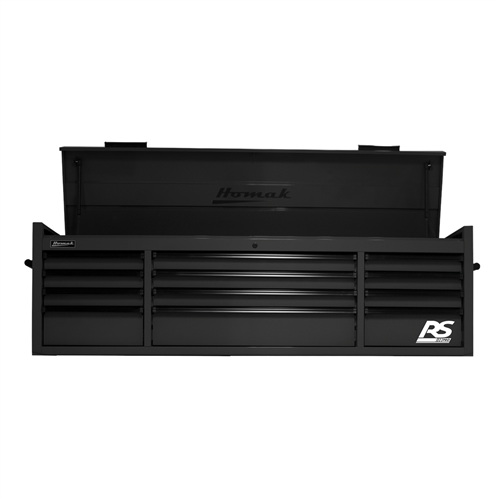 BK02072120 Homak Manufacturing 72 In. Rs Pro 12-Drawer Top Chest With 24 In. Depth