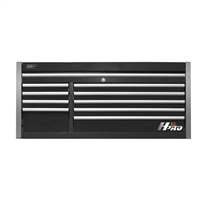 HX02060101 Homak Manufacturing 60 In. Hxl 9-Drawer Top Chest - Black