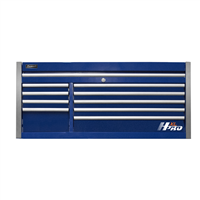 HX02060102 Homak Manufacturing 60 In. Hxl 9-Drawer Top Chest, Blue