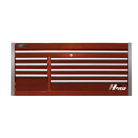 HX02060103 Homak Manufacturing 60 In. Hxl 9-Drawer Top Chest - Red