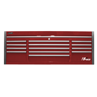 HX02072153 Homak Manufacturing 72 In. Hxl 13-Drawer Top Chest - Red