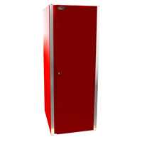 HX08024003 Homak Manufacturing Hxl Pro Series Full Length Side Locker, Red