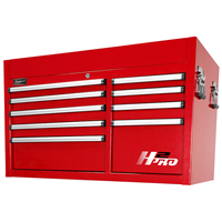 RD02041091 Homak Manufacturing 41 In. H2Pro 8 Drawer Top Chest - Red