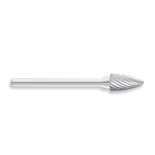 SG-51 Sg-51 Solid Carbide Burr, Pointed Tree Shape, Single Cut