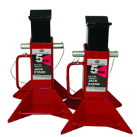 3305A American Forge & Foundry Aff - Jack Stands - 5 Ton Capacity - Pin Style - Pair