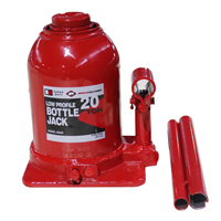 3620S American Forge & Foundry Aff - Bottle Jack - 20 Ton Capacity - Low Profile - Manual - Super Duty