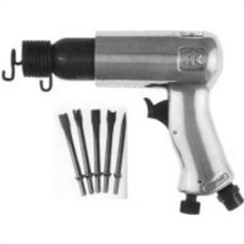 116K Ingersoll Rand General Duty Air Hammer 5-Piece Chisel Set, 3500 Bpm, 2-5/8" Stroke, 0.69" Bore Diameter