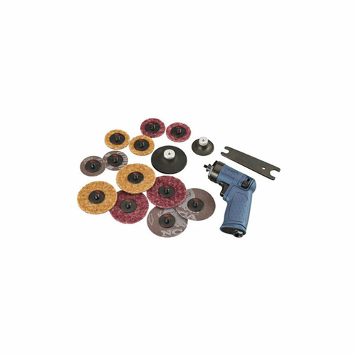 3103KA Ingersoll Rand Mini Surface Prep Air Sander Kit, Includes 2" And 3" Sanding Pads