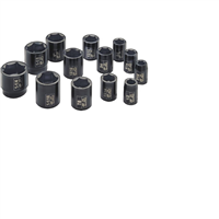 SK4H13N Ingersoll Rand 1/2" Drive Hex Sae Impact Socket Set, 13-Piece