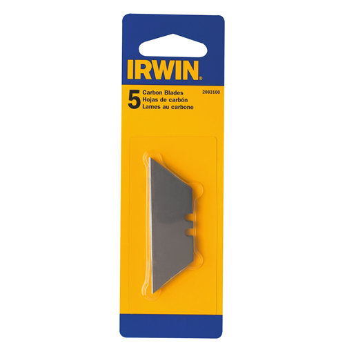 2083100 Irwin Industrial Carbon Razor Blades 5Pk