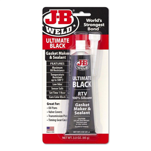 32329 J B Weld Ulitmate Black Silicone Gasket Maker And Sealant -