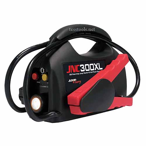 JNC300XL 900 Peak Amp Ultraportable 12 Volt Jump Starter with Light