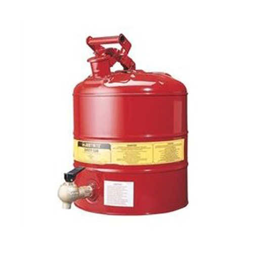 7150140 Justrite Mfg. Co. 5Gal/19L Lab Red W/540 Fct