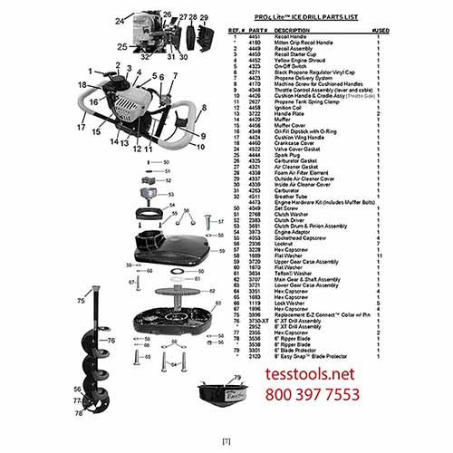 Jiffy Ice Drill PRO4 Lite