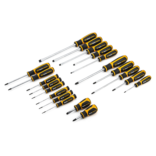 80066H Gearwrench 20 Pc. Phillips&Reg;/Slotted/Torx&Reg; Dual Material Screwdriver Set