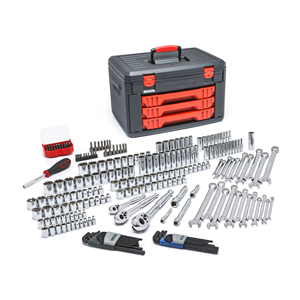 80940 Gearwrench 219-Piece Master Tool Set With Drawer Style Carry