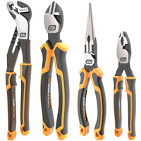 82203C Gearwrench 4 Pc. Mixed Dual Material Pitbull Pliers Set