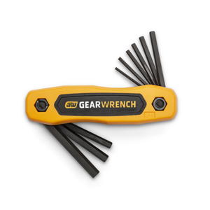 83509 Gearwrench 9Pc Sae Folding Hex Key Set