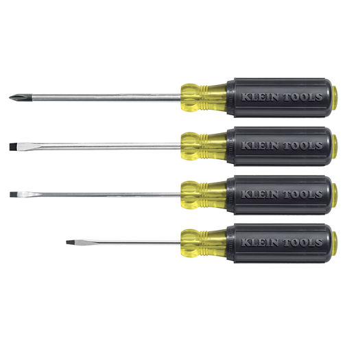 85484 Klein Tools 4-Piece Mini Cushion Grip Screwdriver Set