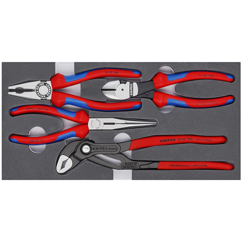 00 20 01 V15 Knipex 4 Pc. Basic Pliers Set