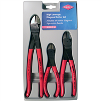 00 20 05 US Knipex 3-Piece High Leverage Diagonal Cutter Set