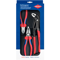 00 20 09 V01 Knipex Diagonal Combo Plier Set 3Pc