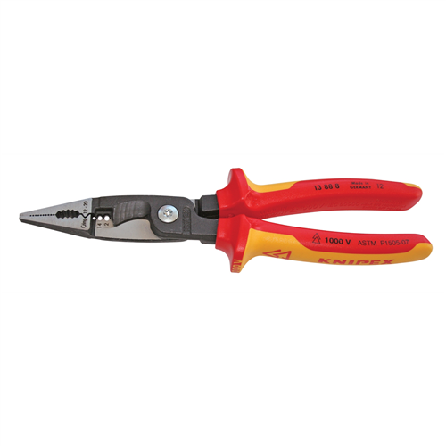 13 88 8 US Knipex Elec. Instltn Pliers-1,000V Insltd 12,14 Awg