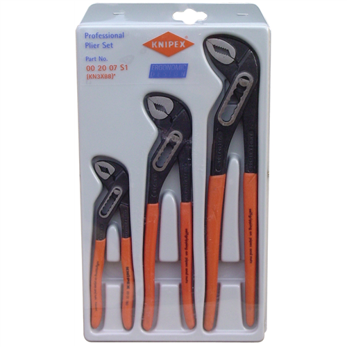 00 20 07 US1 Knipex 3 Pc. Alligator Set 7", 10", 12"