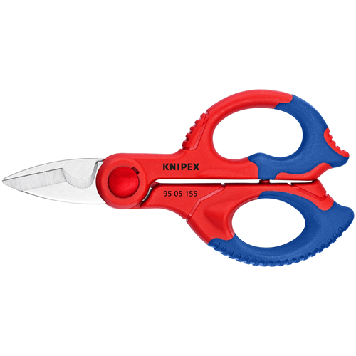 95 05 155 SBA Knipex Electrician'S Shears W/Plastic Belt Case