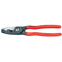 95 11 200 Knipex Cable Shearer W/ Twin Cutting Edge