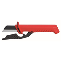 98 56 Knipex Cable Knife W/Guard-1,000V Insltd