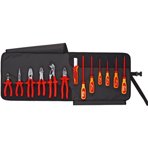 9K 00 80 03 US Knipex 13Pc Electricians Set In Pouch