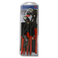 9K 00 80 122 US Knipex 3 Pc. Cobra W/Keeper (87 01 125, 87 01 250, 87 01 30